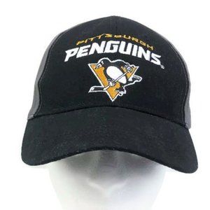 Pittsburgh Penguins Baseball Cap Logo Curved Brim